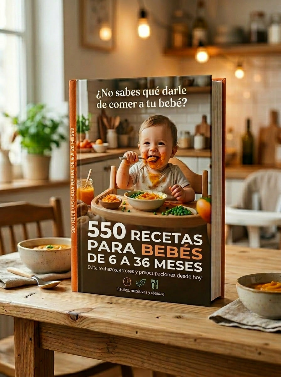 550 RECETAS PARA TU PEQUE + BONOS